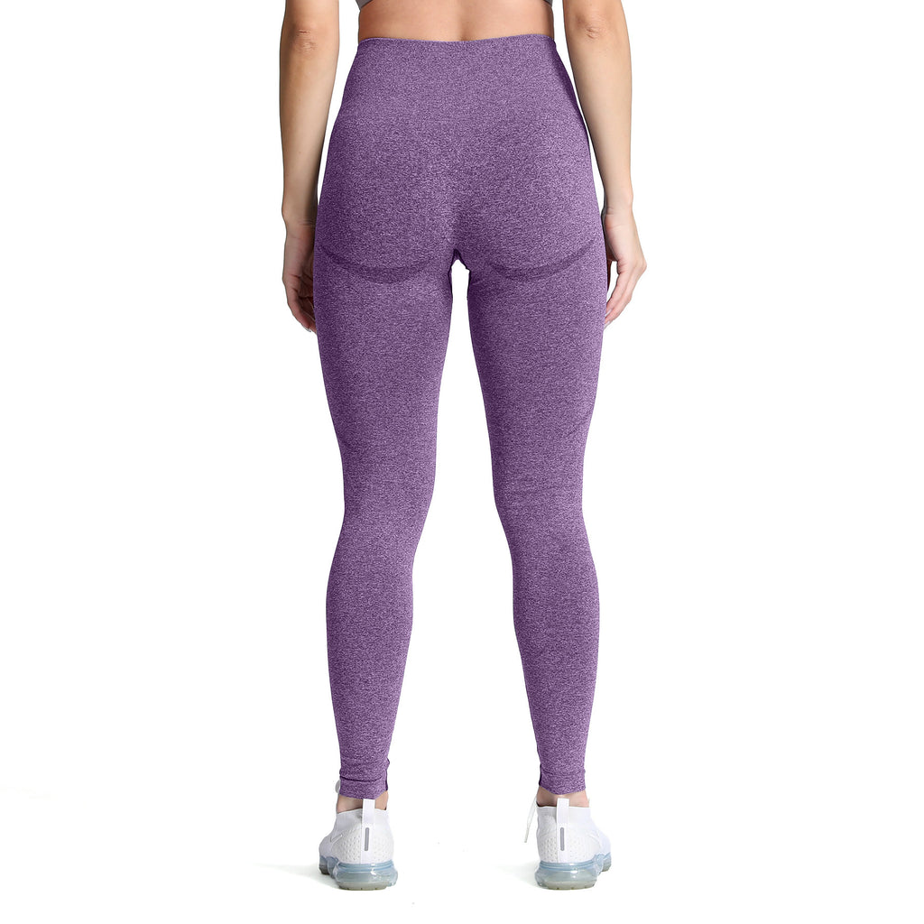 Aoxjox Darks Smile Contour Seamless Leggings