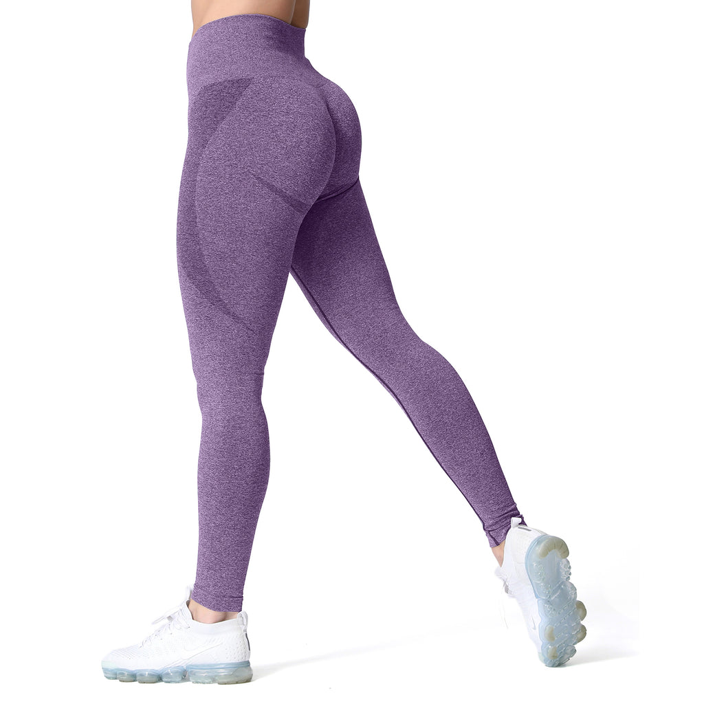 Aoxjox Darks Smile Contour Seamless Leggings