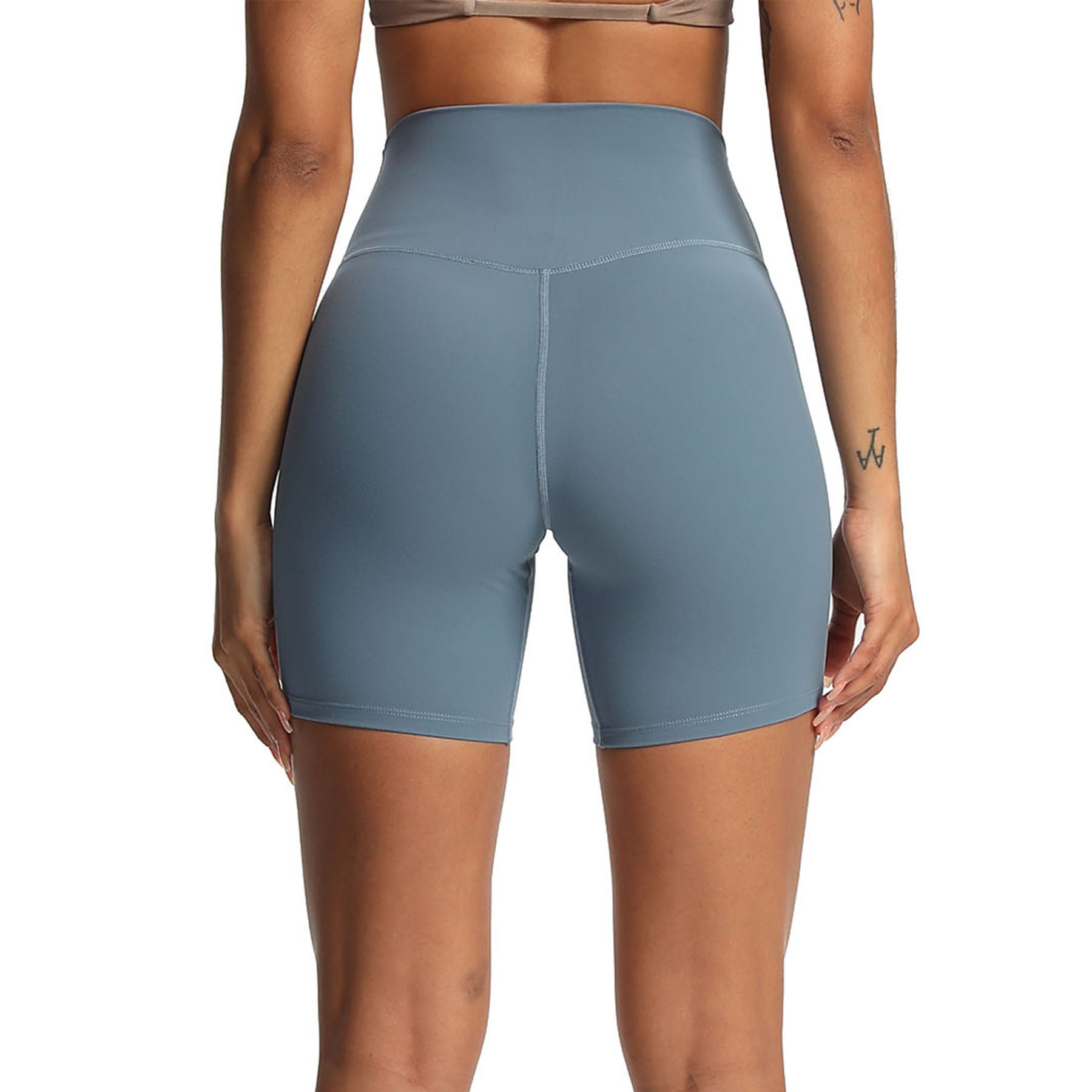 Aoxjox 6" No Seam Biker Shorts