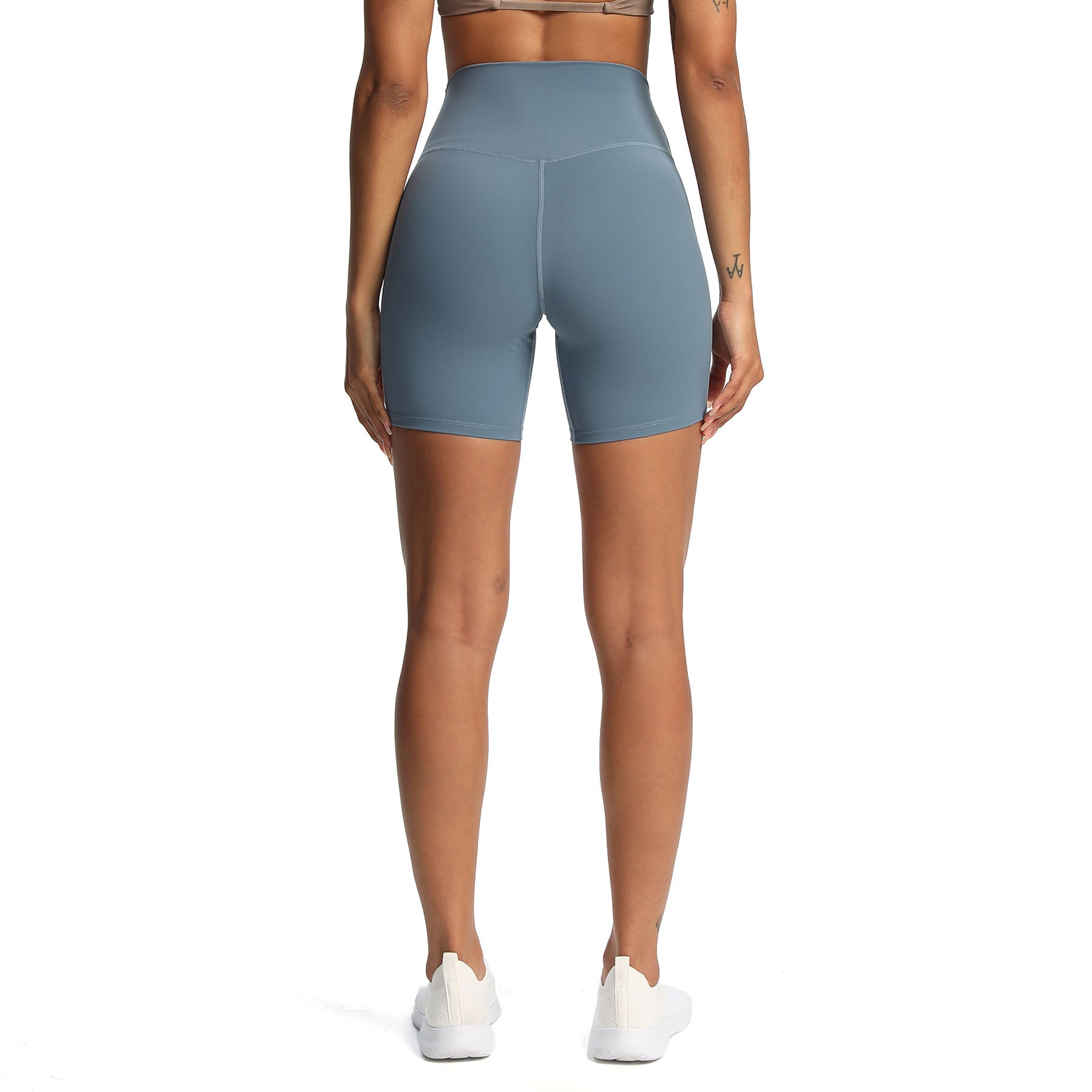 Aoxjox 6" No Seam Biker Shorts