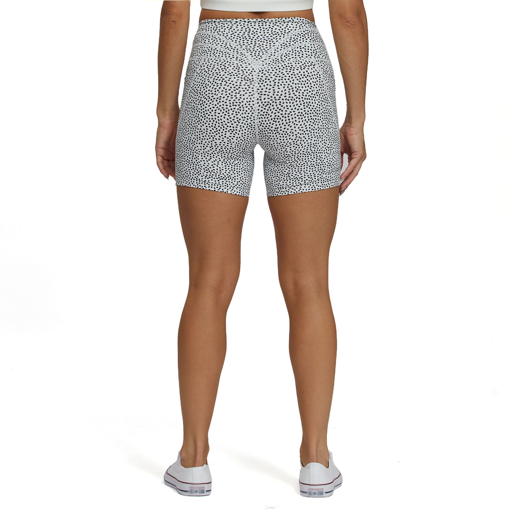 Aoxjox 3 Waist Seam Side Pocket Shorts