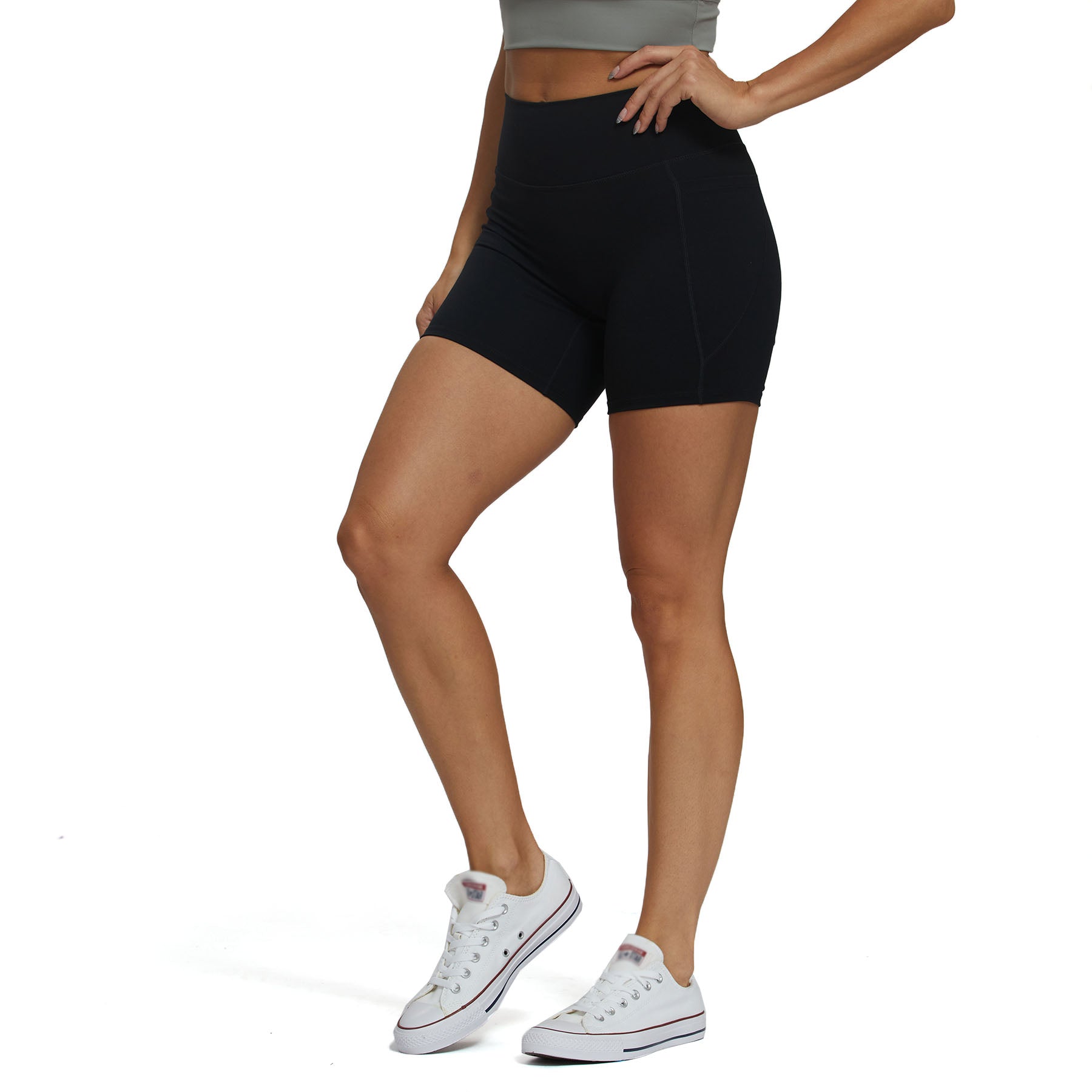 Aoxjox Duo Soft Scrunch Shorts
