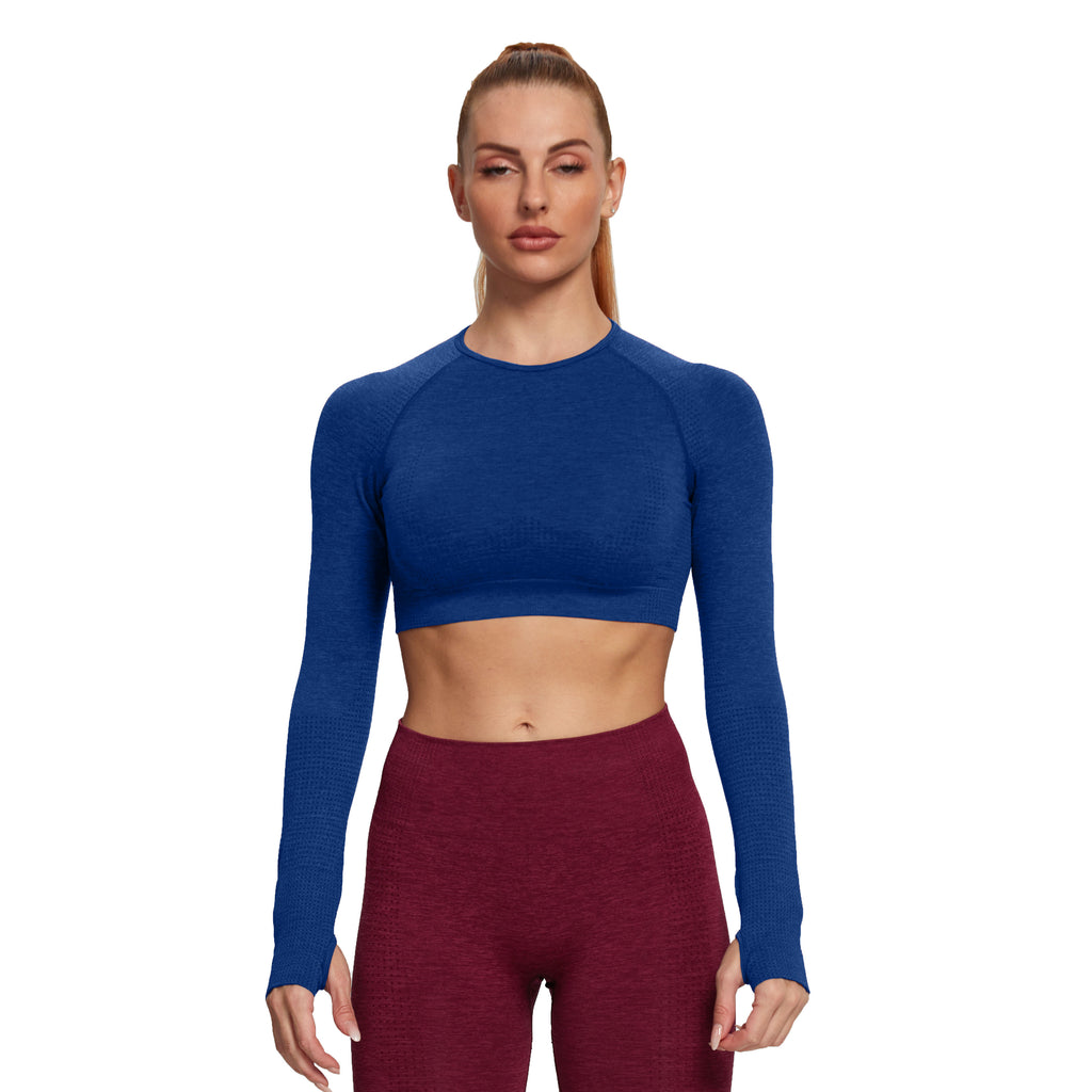 Aoxjox "Vital 2.0 / 3.0" long-sleeved Crop Top