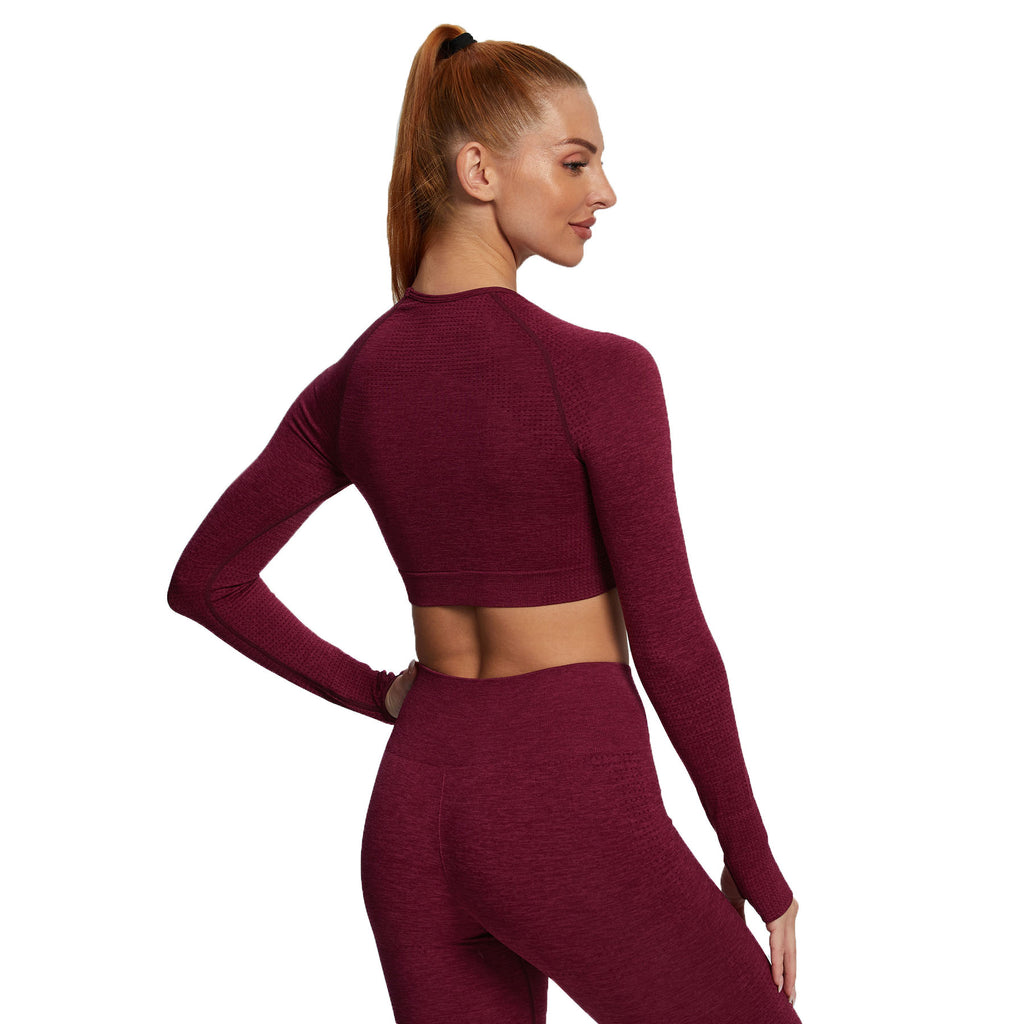 Aoxjox "Vital 2.0 / 3.0" long-sleeved Crop Top