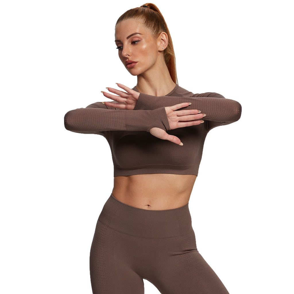 Aoxjox "Vital 2.0 / 3.0" long-sleeved Crop Top