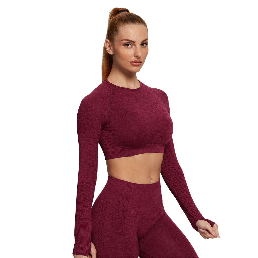 Aoxjox "Vital 2.0 / 3.0" long-sleeved Crop Top