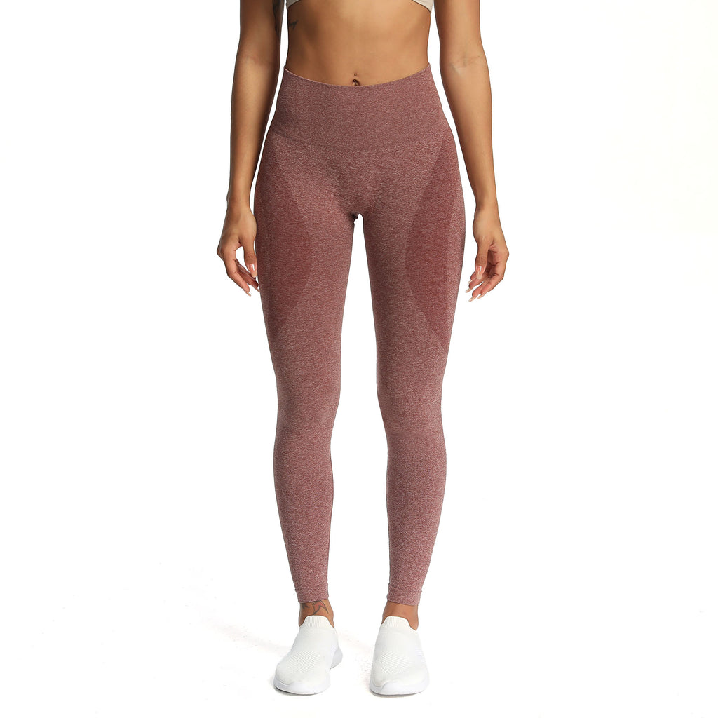 Aoxjox Brights Smile Contour Seamless Leggings
