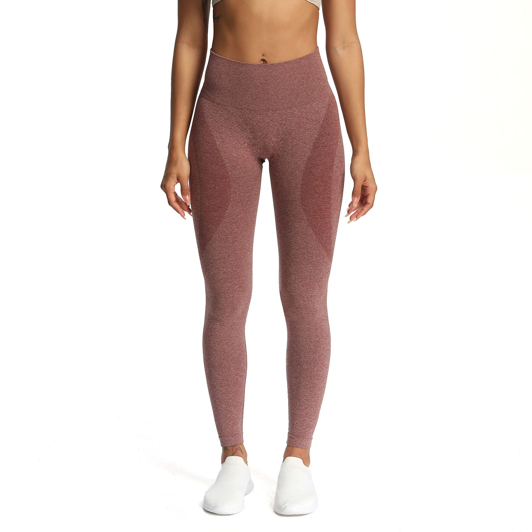 Aoxjox Brights Smile Contour Seamless Leggings