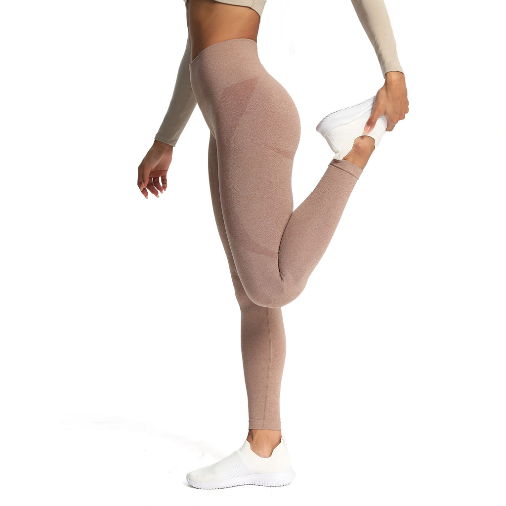 Aoxjox Brights Smile Contour Seamless Leggings