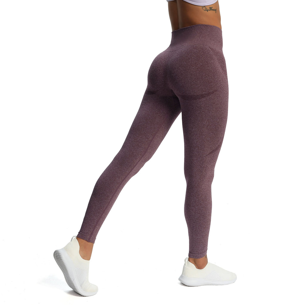 Aoxjox Brights Smile Contour Seamless Leggings