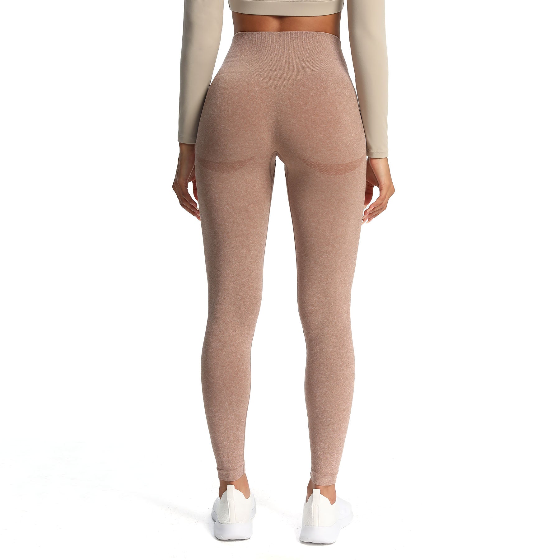 Aoxjox Brights Smile Contour Seamless Leggings