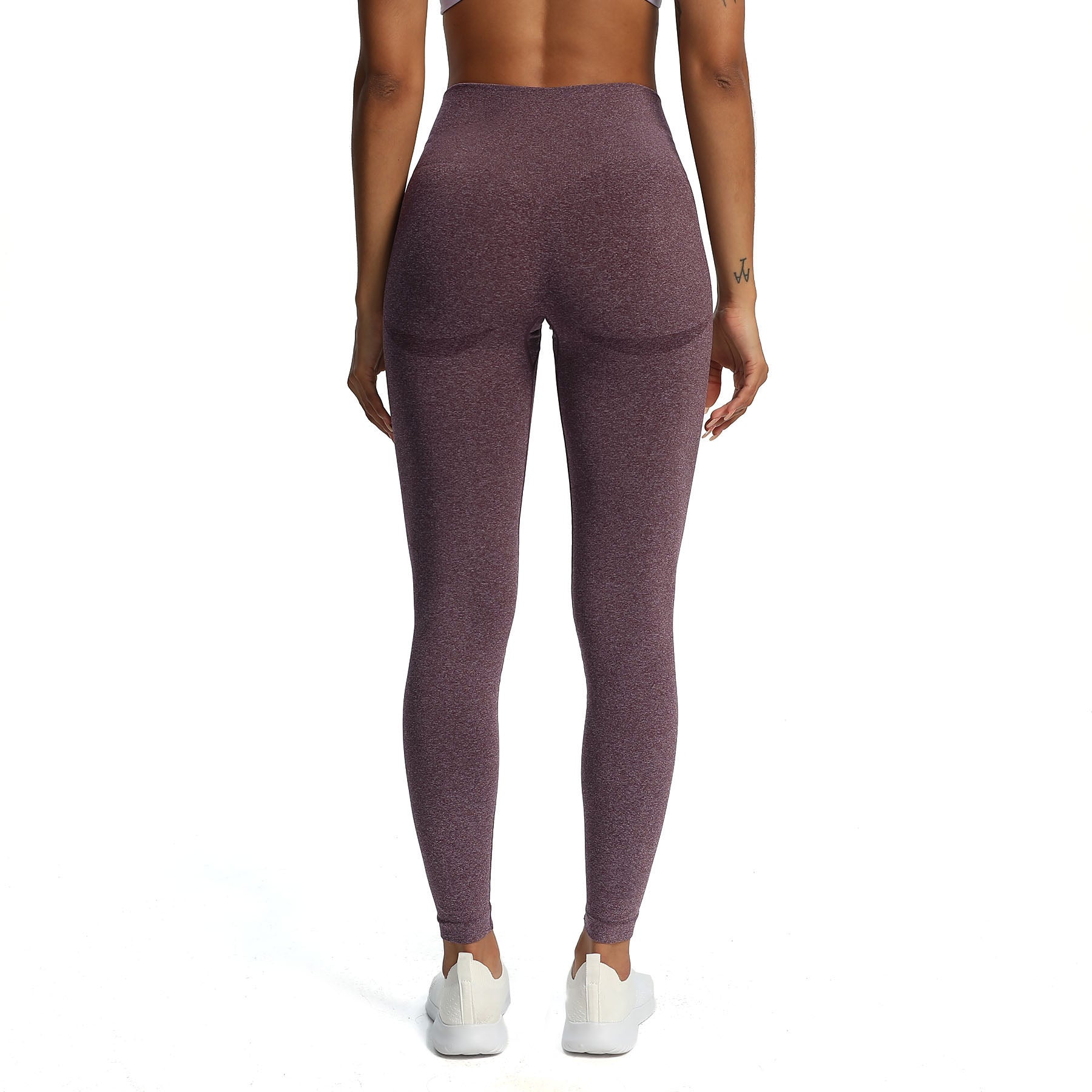 Aoxjox Brights Smile Contour Seamless Leggings