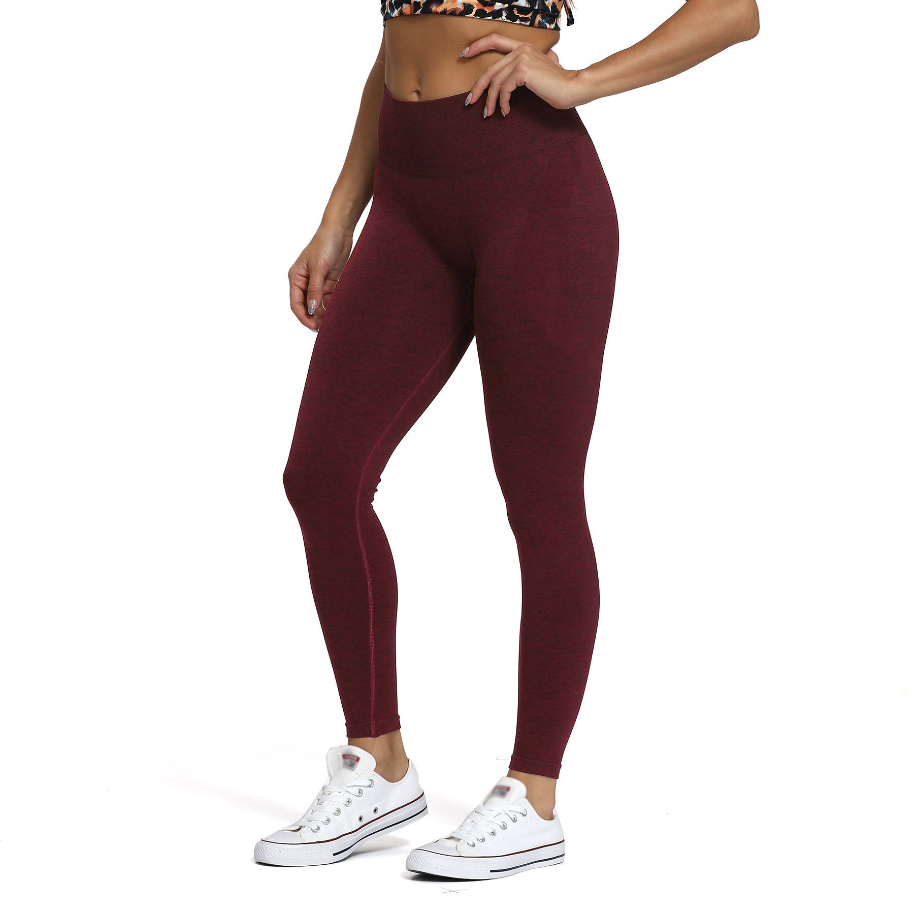 Aoxjox Smile Contour Scrunch Leggings