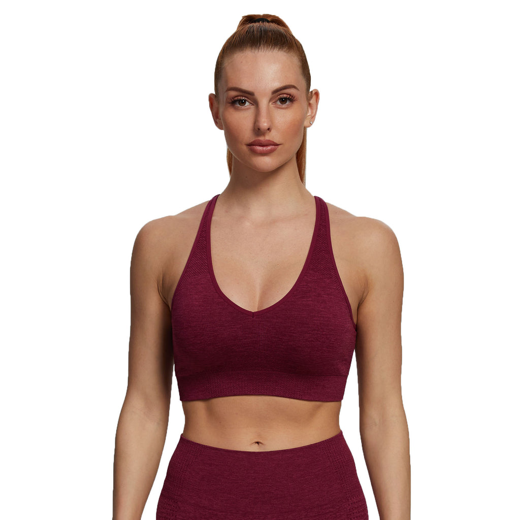Aoxjox "Vital 3.0" V-Neck Adjustable Sports Bra