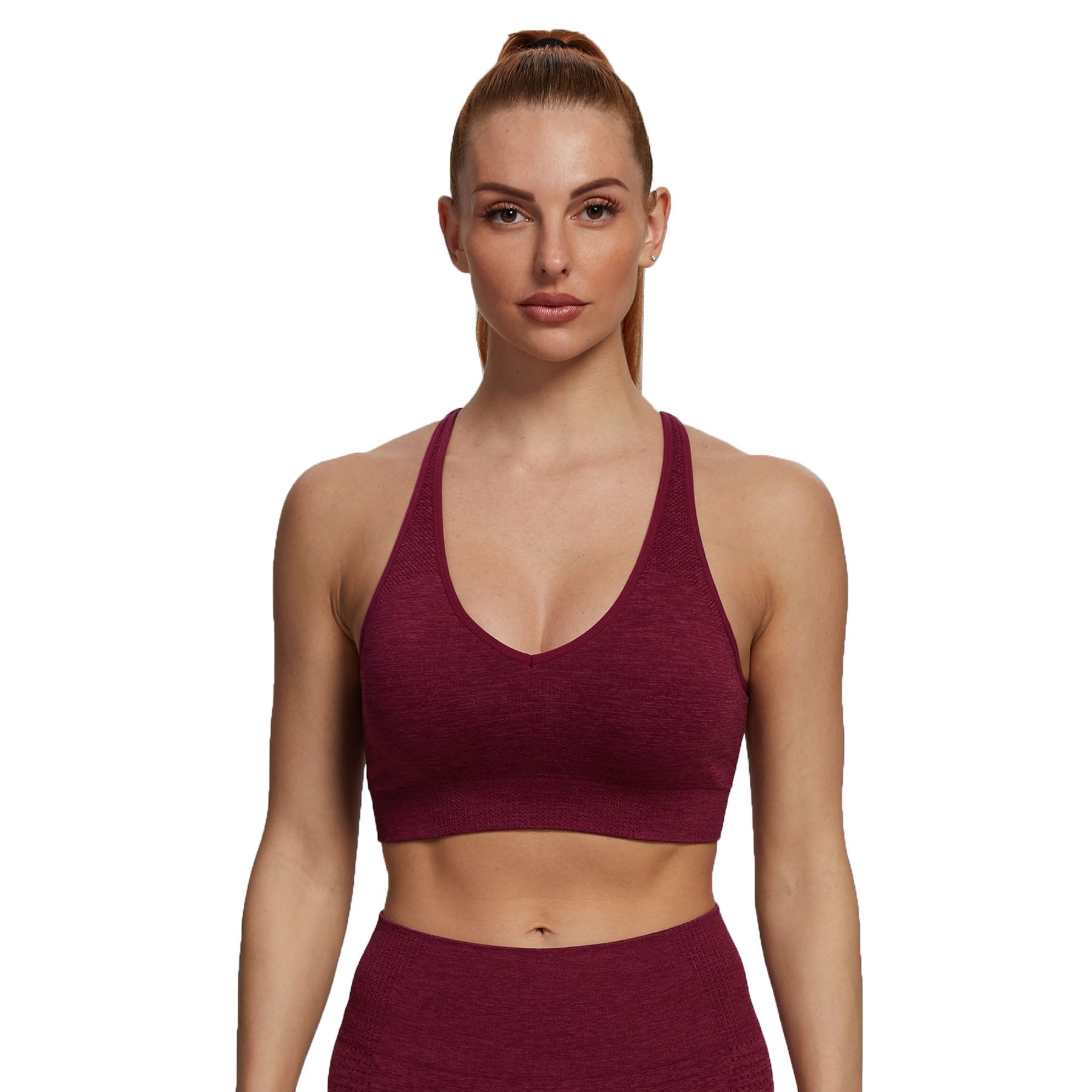 Aoxjox "Vital 3.0" V-Neck Adjustable Sports Bra