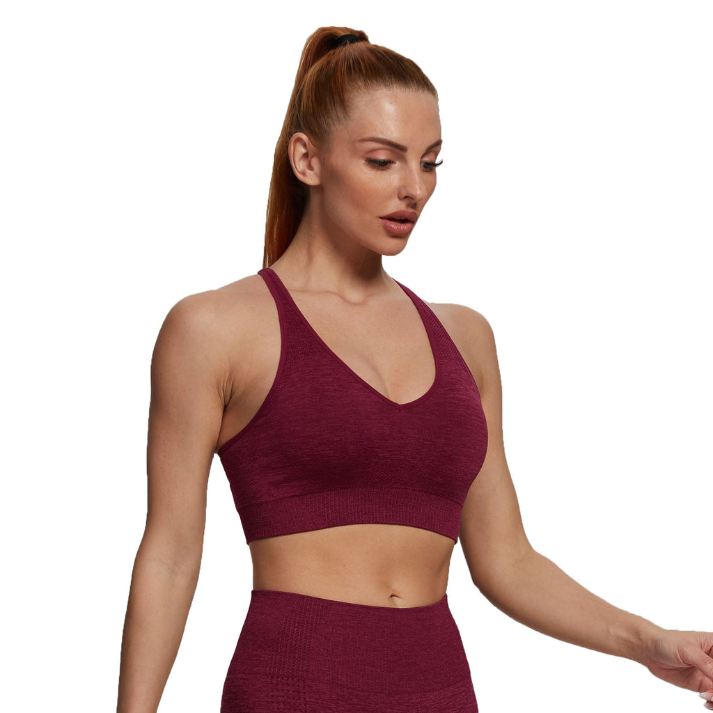Aoxjox "Vital 3.0" V-Neck Adjustable Sports Bra