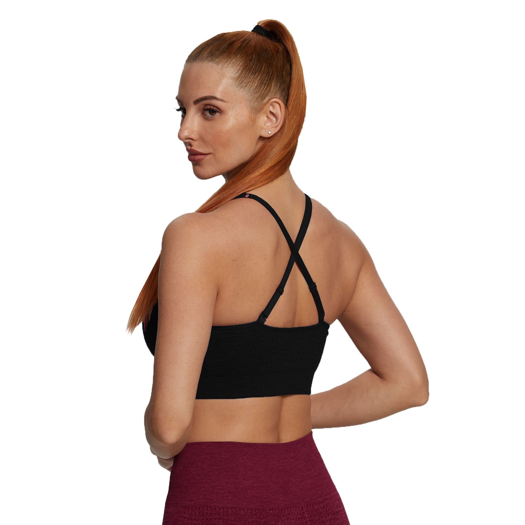 Aoxjox "Vital 3.0" V-Neck Adjustable Sports Bra