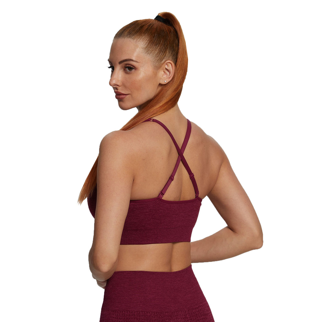 Aoxjox "Vital 3.0" V-Neck Adjustable Sports Bra