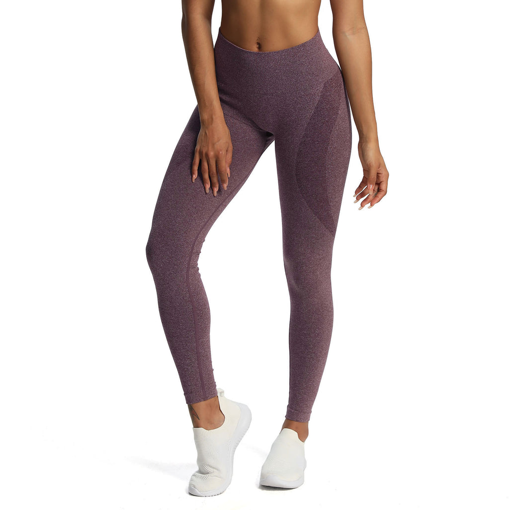 Aoxjox Brights Smile Contour Seamless Leggings