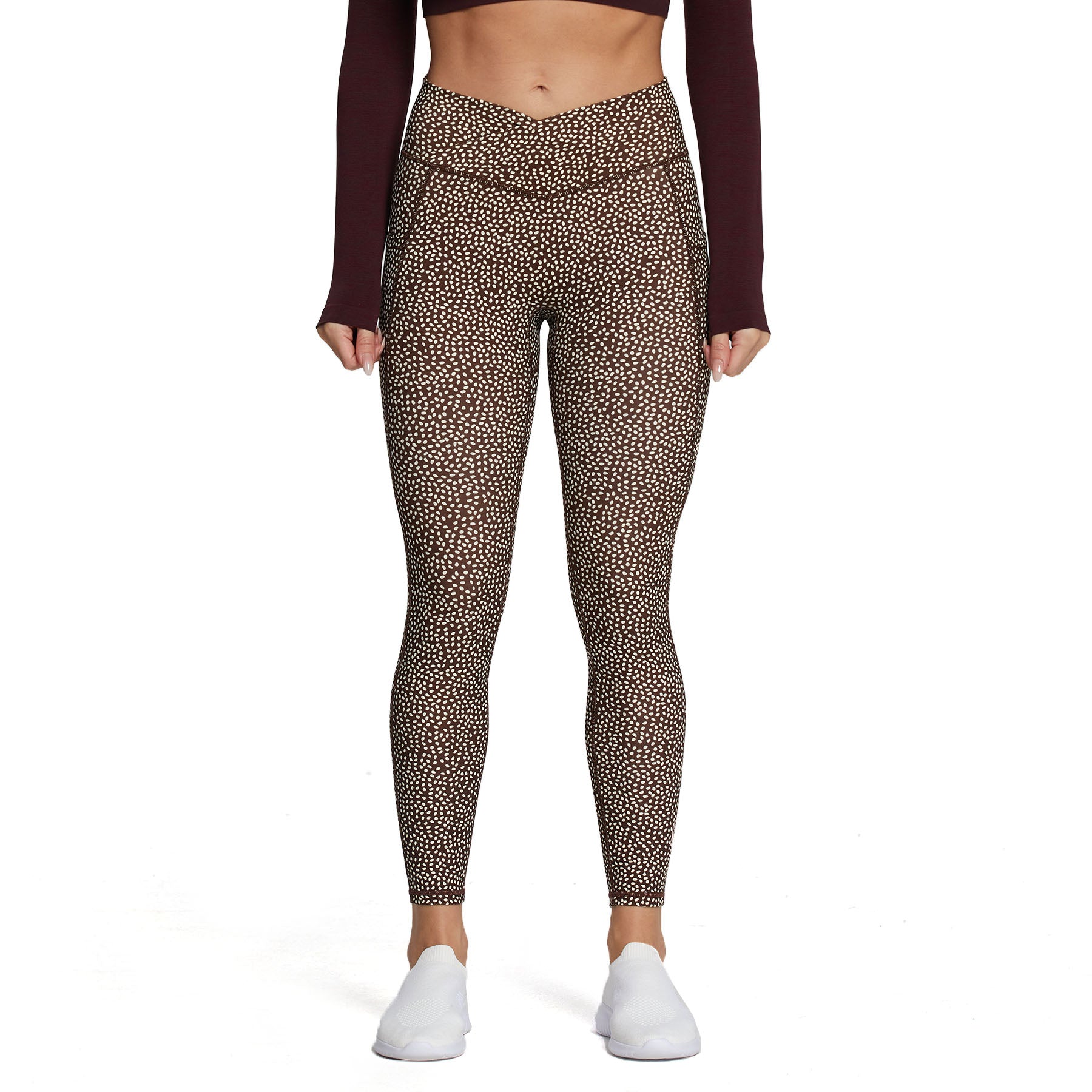 Aoxjox Trinity (2 seam) Cross-Waist Leggings