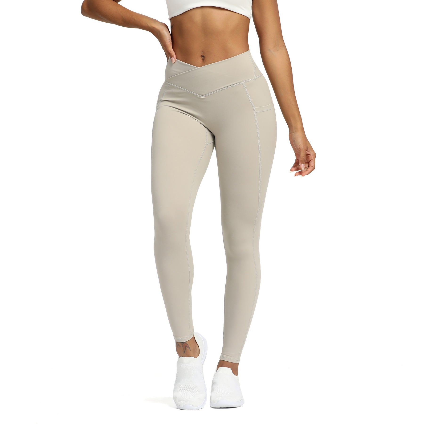 Aoxjox Trinity (2 seam) Cross-Waist Leggings