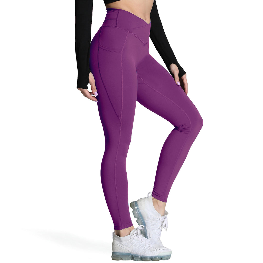 Aoxjox Trinity (2 seam) Cross-Waist Leggings