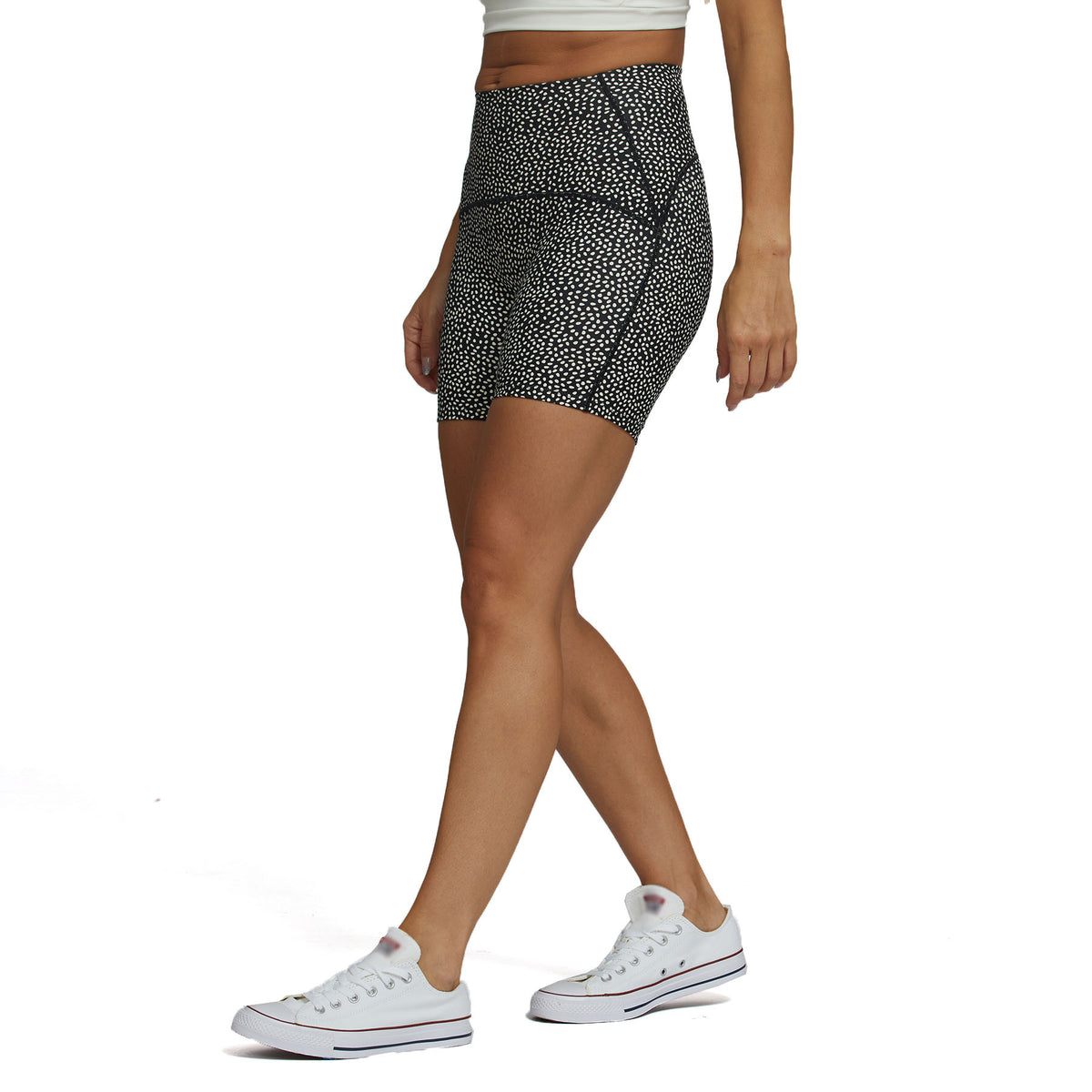 Logo personalizzato in Nylon a vita alta pantaloncini da ginnastica pantaloncini