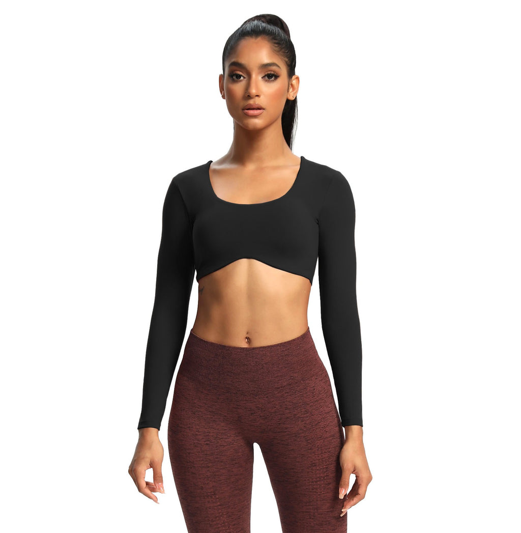 Aoxjox "Define Sculpt" Long Sleeve Crop