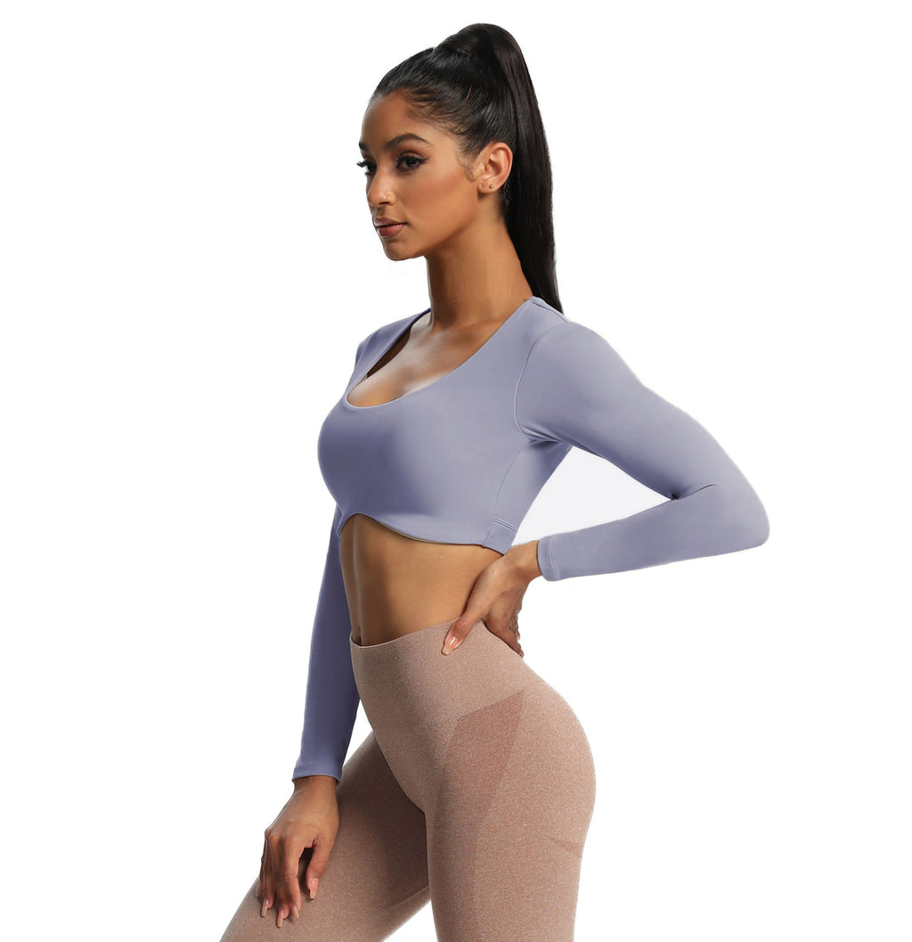 Aoxjox "Define Sculpt" Long Sleeve Crop