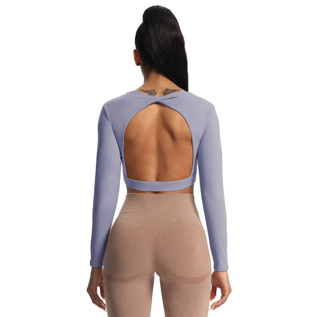 Aoxjox "Define Sculpt" Long Sleeve Crop