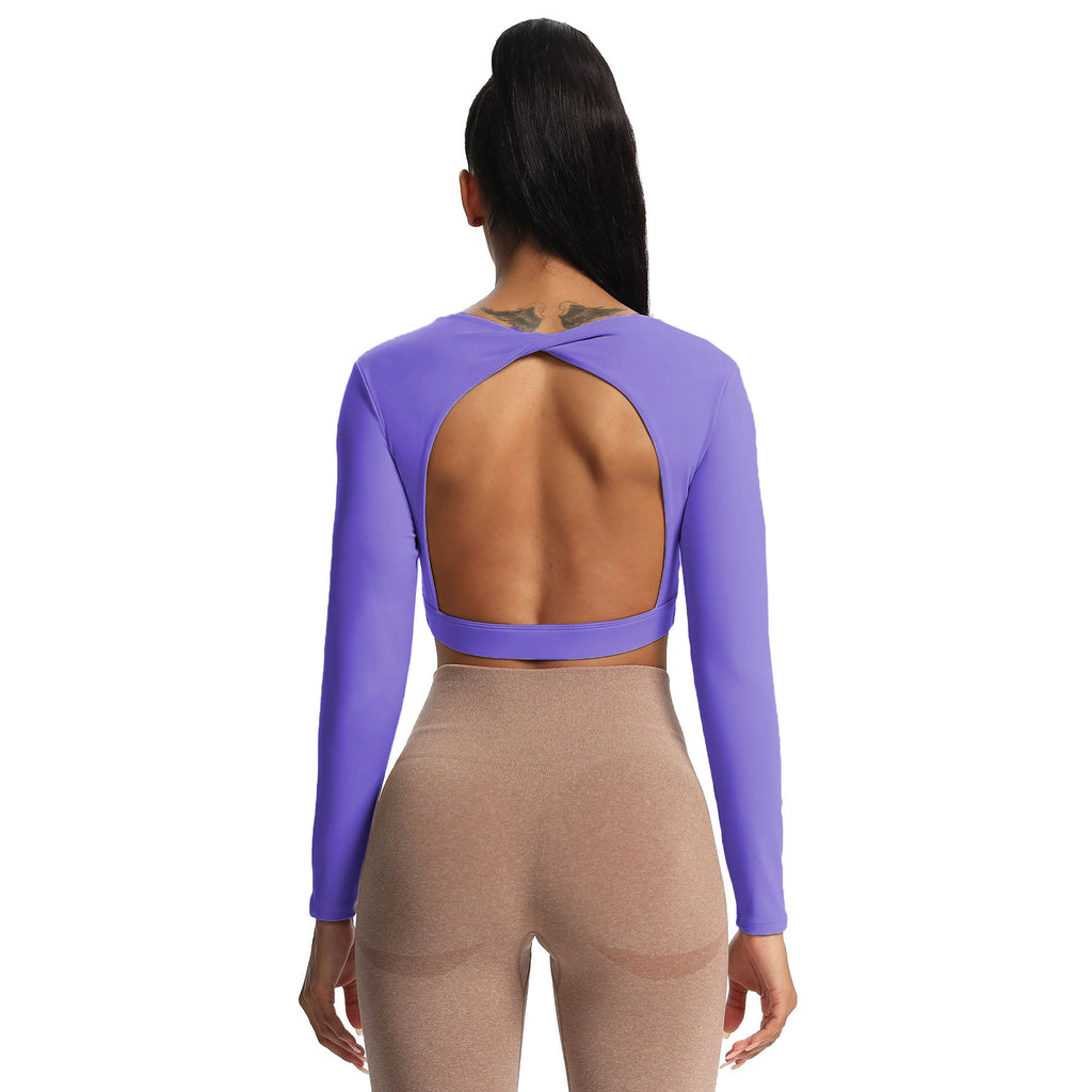 Aoxjox "Define Sculpt" Long Sleeve Crop