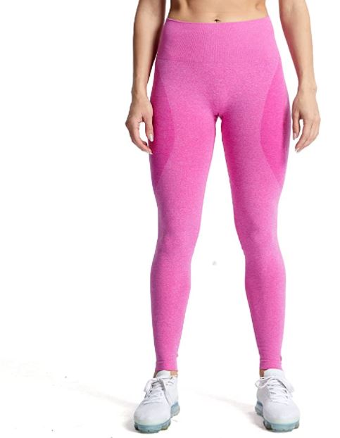 Aoxjox Brights Smile Contour Seamless Leggings